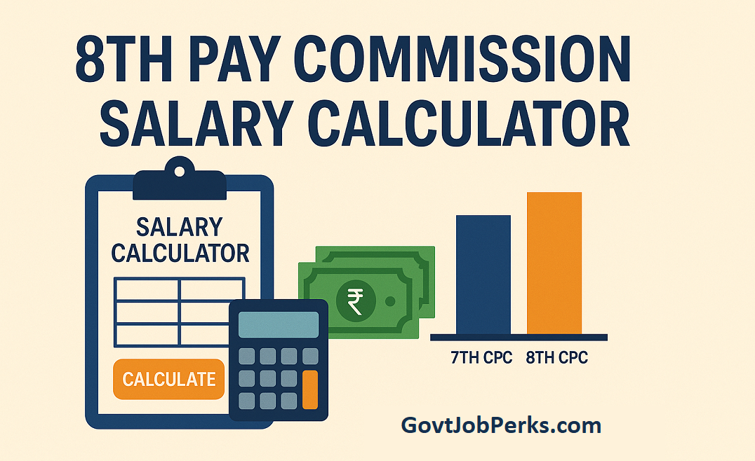 8th Pay Commission Salary Calculator – GovtJobPerks.com