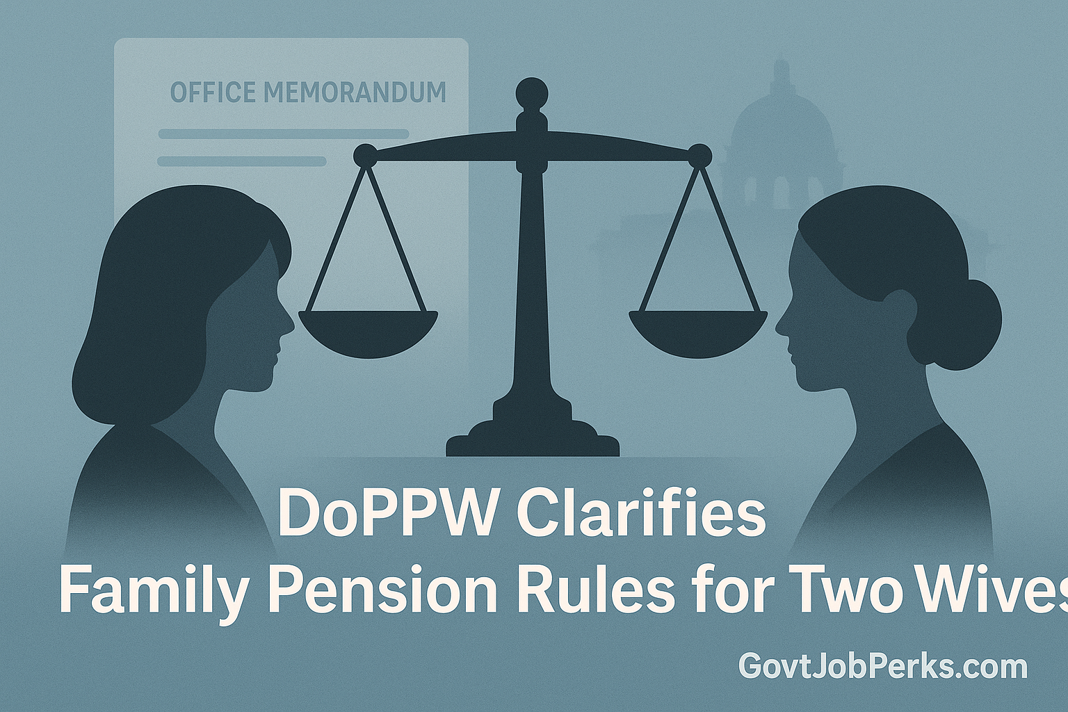 DoPPW Clarifies Family Pension Rules for Two Wives