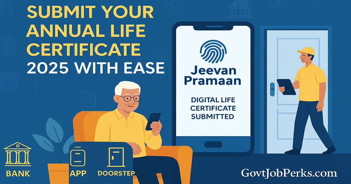 Annual Life Certificate 2025 Submission Options for Pensioners