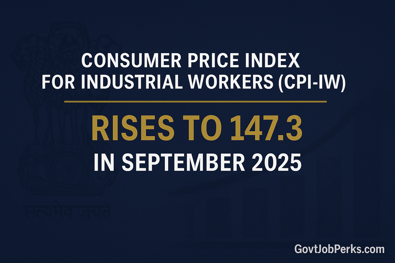 CPI-IW for Sept. 2025 Rises to 147.3 Labour Bureau Report