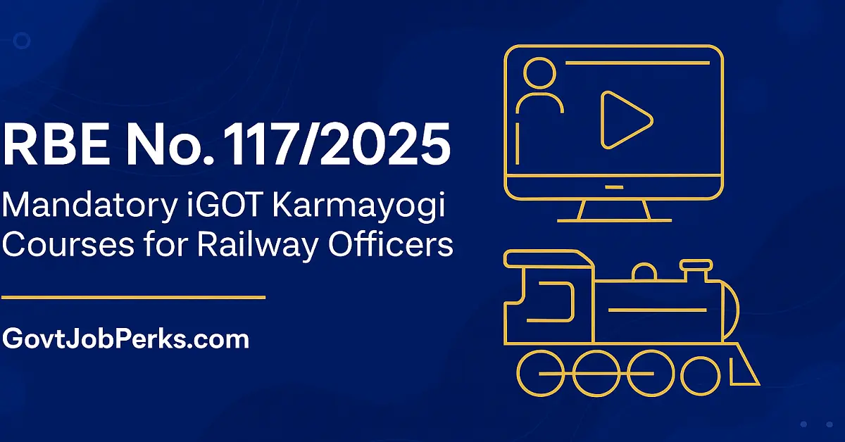 RBE No. 1172025 Mandatory iGOT Courses & APAR Rules
