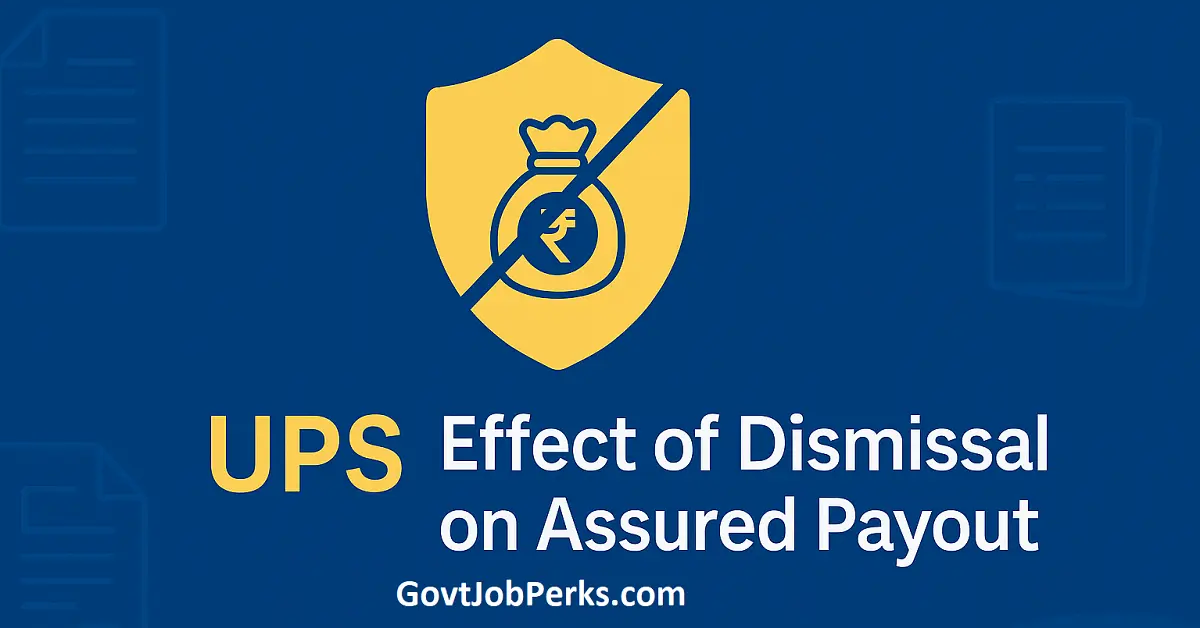 UPS Effect of Dismissal on Assured Payout
