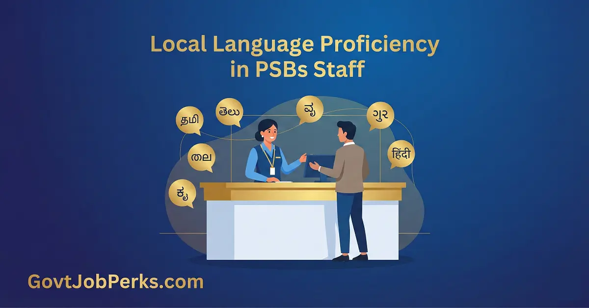 Enhancing Local Language Proficiency in PSBs Staff