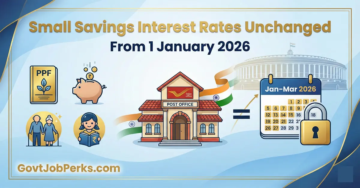 Small Savings interest rates